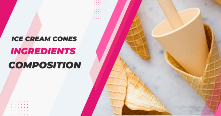 What are ice cream cones made of?